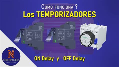 Como Funciona Un Temporizador On Delay Y OFF Delay Explicado Con