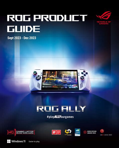 My Rog Product Guide Q By Asus