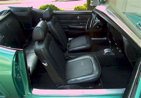Silver Jade Green 1969 Ford Mustang Convertible
