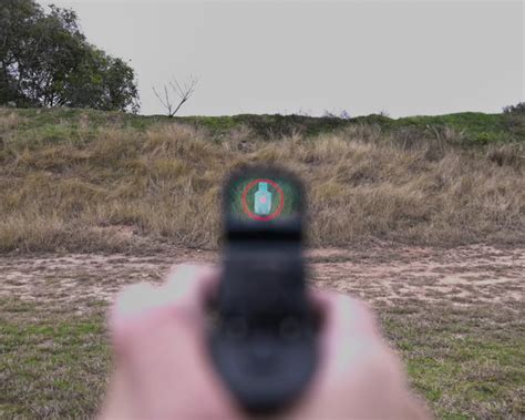 How To Aim With A Pistol Red Dot Sight