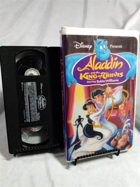 DISNEY S ALADDIN AND The King Of Thieves VHS Tape 4 74 PicClick UK