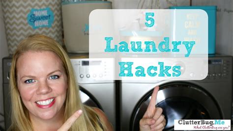 5 Laundry Hacks Youtube