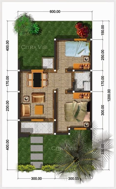 7 Inspirasi Desain Rumah Luas Tanah 60 M2 Untuk Keluarga Muda