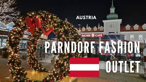 PARNDORF S AUSTRIAN FASHION OUTLET BY NIGHT BEFORE CHRISTMAS YouTube