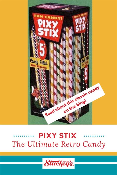 Stuckeys Is Throwing It Back To Pixy Stix Retro Fun Click To Read The