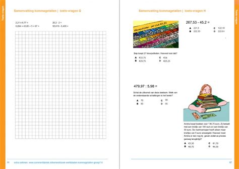 Leerwerkboek Kommagetallen Groep En