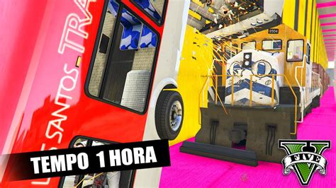 Gta V Online O Vai E Vem Vs Trem O Filme Hora De Vai E Vem