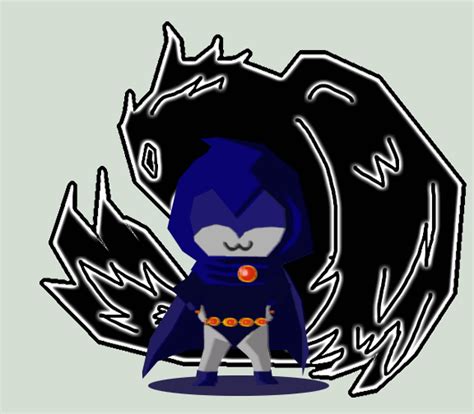 Chibi Raven By 1amm1 On Deviantart