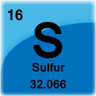Sulfur Facts