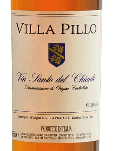 Villa Pillo Vin Santo Del Chianti Vivino Brasil