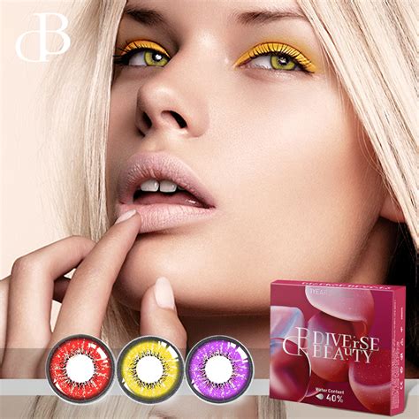 Wholesale Color Eye Halloween Cosplay Crazy Sharingan Contact Lens