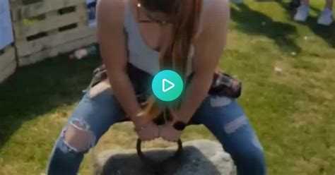 Chloe Brennan Lifting A 400lb Dinnie Stone Album On Imgur