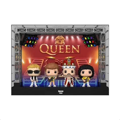 Pop Moments Dlx Vinyl Figure Pack Queen At Wembley Stadium