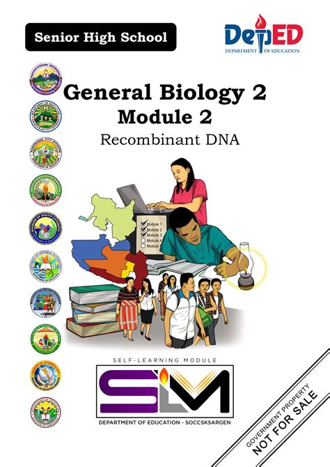 Grade 12 Stem General Biology 2 Module 2 General Biology 2 Module 2 Recombinant Dna Senior