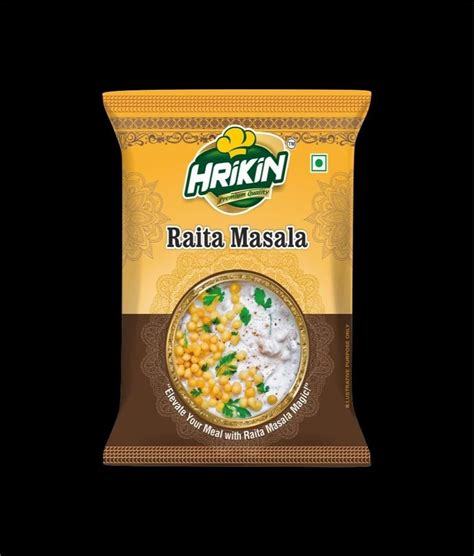 Hrikin Raita Masala Gm Packaging Type Plastic Packet At Rs