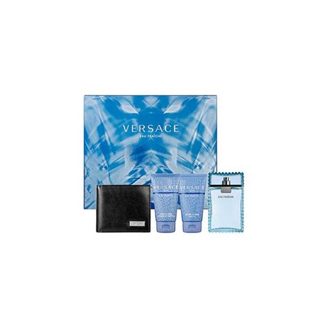 Versace Eau Fraiche EDT 100ml Gift Set For Men - Fperfumes And fragrances