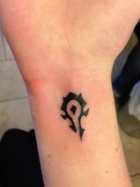 Horde Symbol Tattoo