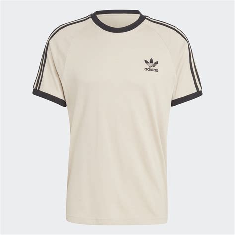 Adidas Adicolor Classics 3 Stripes Tee Beige Adidas Uae