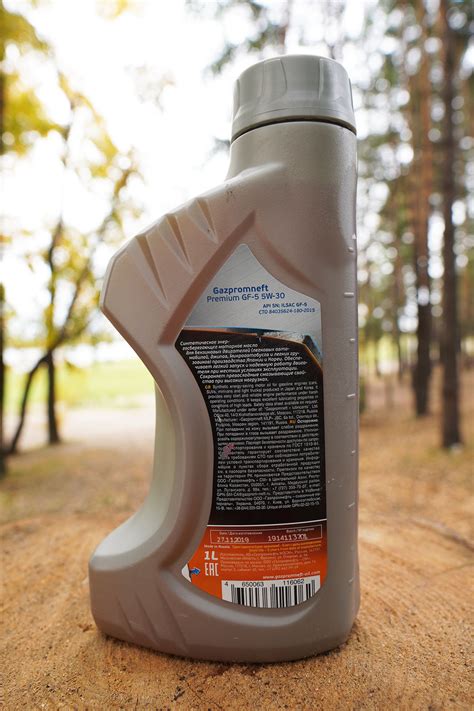 Gazpromneft Premium GF-5 5W-30 свежее - Лабораторные анализы - Свежие ...