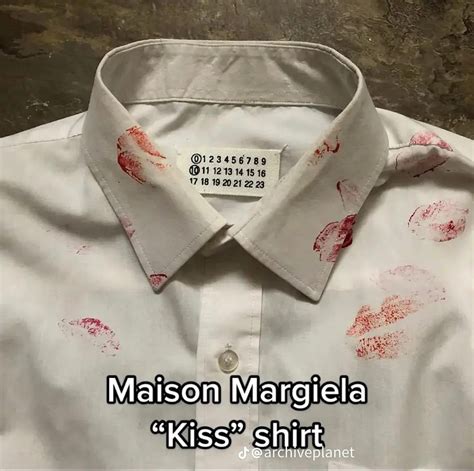 W2c This Maison Margiela Kiss Shirt Rpandabuy