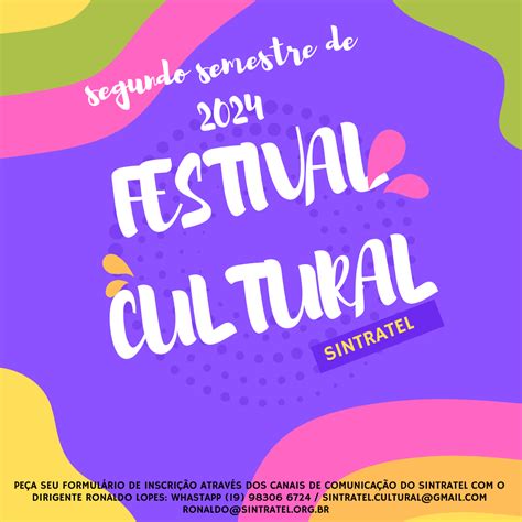 Vem A O Festival Cultural Sintratel