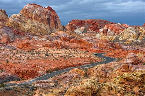 Valley Of Fire State Park Near Vegas Is A Surreal Hellscape