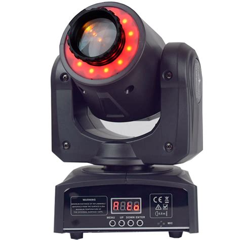 B Spotgcring Cabeza Movil Robotica Spot Led W Dmx Con Bolsa