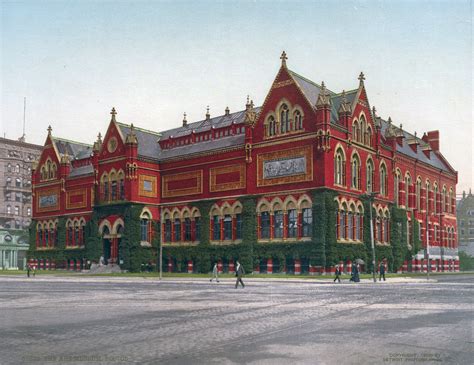 The Art Museum, Boston, MA #53823 | vintage US photochromes