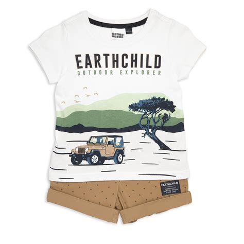 Baby Boy T Shirt And Shorts Set 3121137 Earthchild