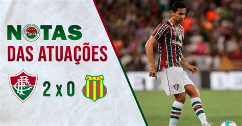 Notas das atuações Fluminense 2 x 0 Sampaio Corrêa Copa do Brasil