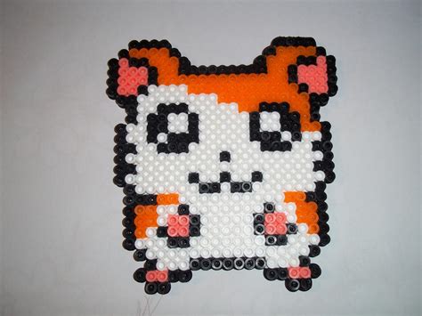 Happy Hamtaro Perler Beads Perler Bead Disney Perler Bead Art Images