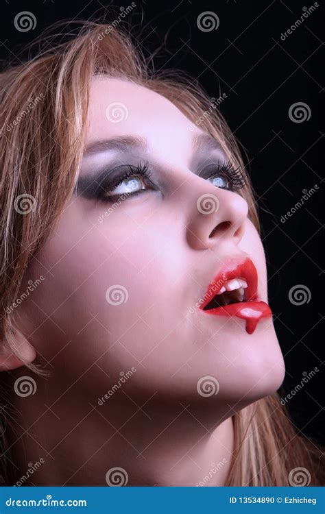 Female Vampire Stock Photo Image Of Young Background 13534890