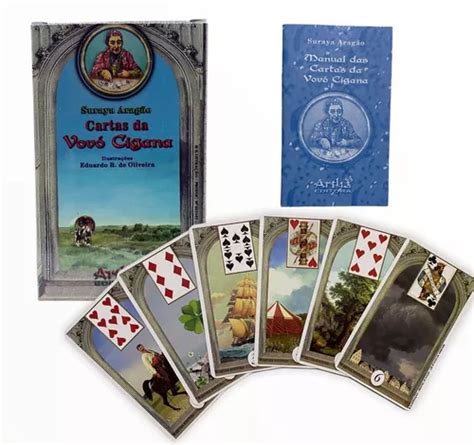 Baralho Cartas Da Vovó Cigana Tarot Lenormand 36 Cartas MercadoLivre