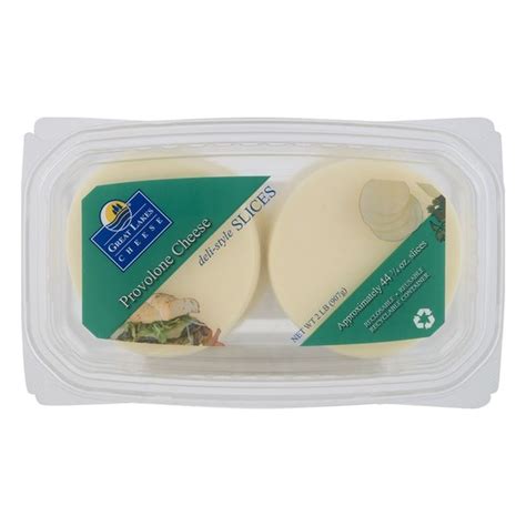 Great Lakes Cheese Slices Provolone 2 Lb Instacart