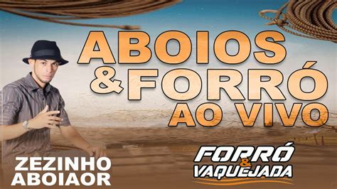 ZEZINHO ABOIADOR AO VIVO TOADAS E FORRÓ DE VQUEIRO YouTube