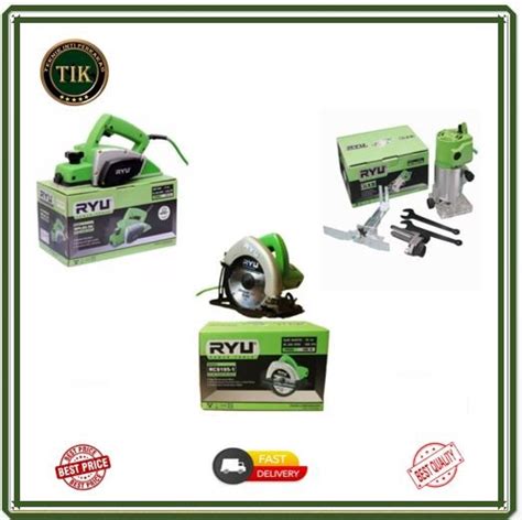 Jual Ryu Paket Tukang Kayu Unit Mesin Circular Saw Trimmer