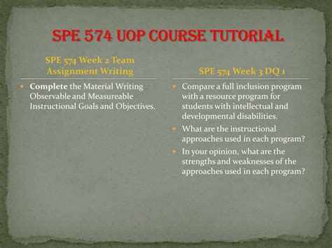 PPT SPE 574 UOP Courses Uophelp PowerPoint Presentation Free