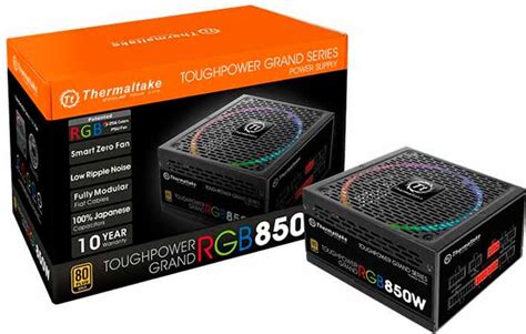 Thermaltake lanza sus fuentes de alimentación ToughPower Grand RGB Gold