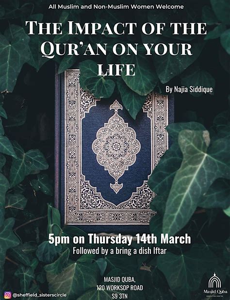 The Impact Of The Quran On Your Life Muslim Event