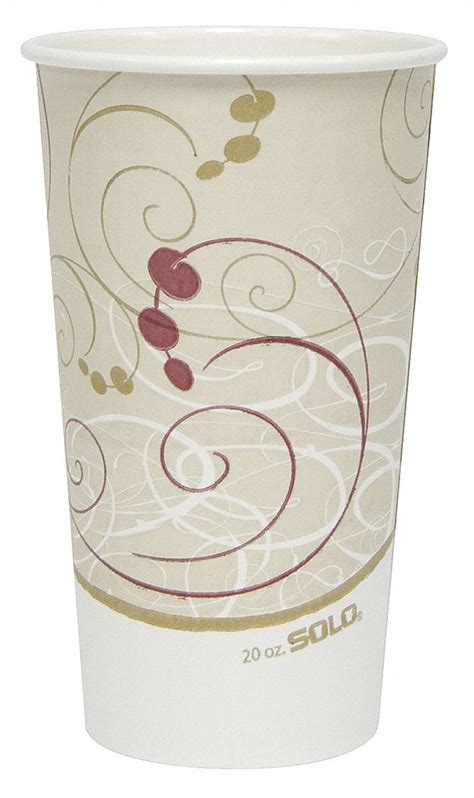 Oz Paper Disposable Hot Cup Beige PK Grainger