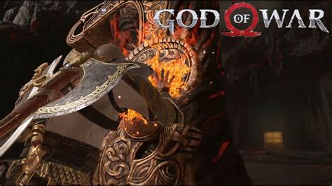 God Of War 2018 Muspelheim Trials Part I Gameplay Walkthrough