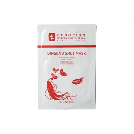 Erborian Ginseng Shot Mask Effet Lissant G