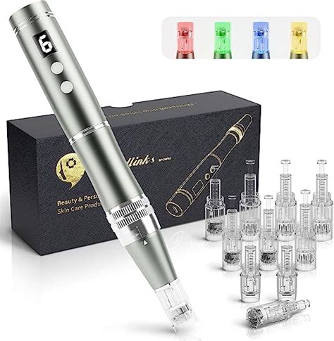 Beautlinks Stylo Derma Microneedling Pen Dermapen Mm R Glable Avec