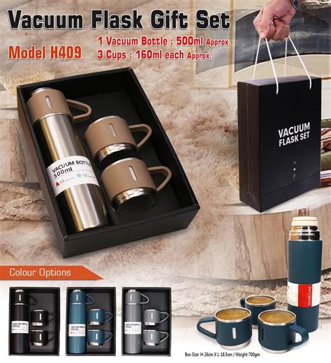 Stainless Steel Vaccum Flask Cup Gift Set For Home At Rs Piece In