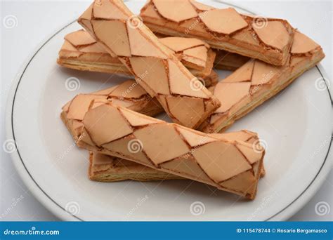 Italian Apricot Cookies Sweet Stock Photo Image Of Apricot Food