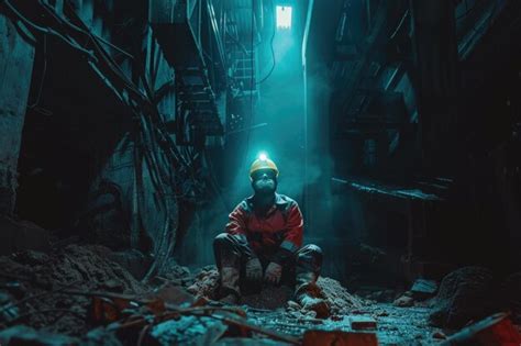 Premium Photo Miner In A Coal Mine Mining