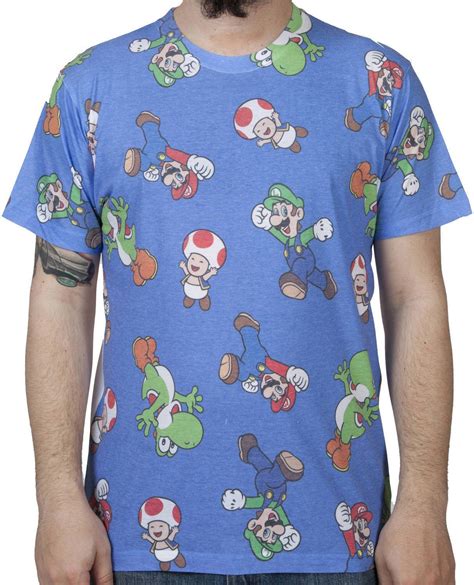 Mario And Luigi Sublimation Shirt Sublime Shirt Mario And Luigi Luigi