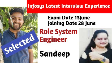 Infosys Latest Interview Experience Of Selected Candidate Infosys Interview Questions