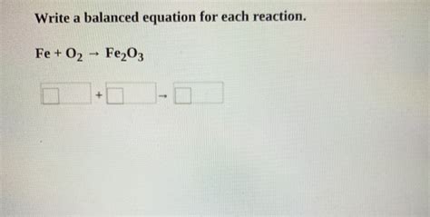 Solved One Term In A Balanced Chemical Equation Contained Chegg