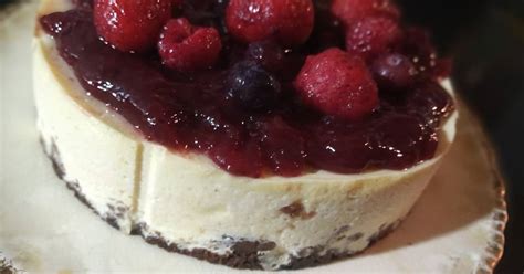 Cheesecake Frutos Rojos Al Horno 575 Recetas Caseras Cookpad